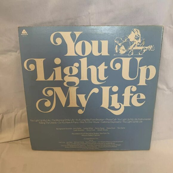 Joe Brooks You Light Up My Life (Vinyl, 1977) Arista AB 4159 VG Original Soundtr - Picture 3 of 7